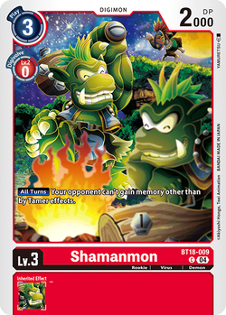 Shamanmon BT18-009 image