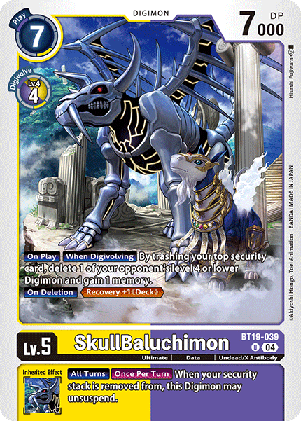 SkullBaluchimon BT19-039 Full hd image