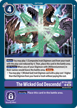 The Wicked God Descends! BT19-099 image