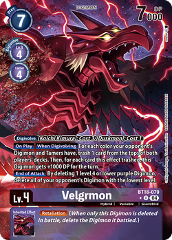 Velgrmon BT18-079