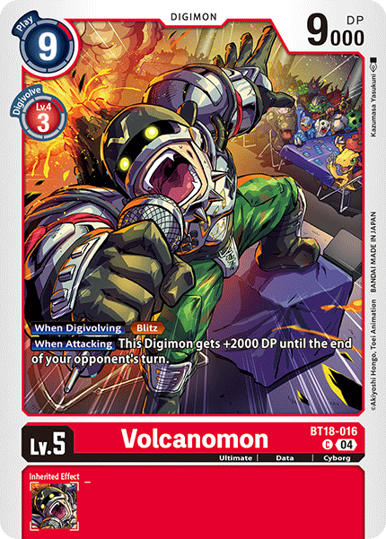 Volcanomon BT18-016 Full hd image