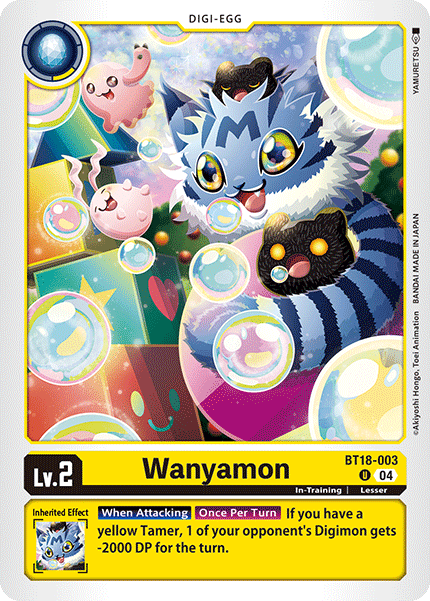 Wanyamon BT18-003 Full hd image