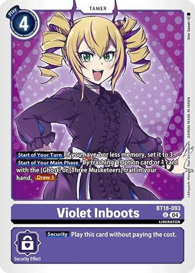 Violet Inboots - BT18-093 Full hd image