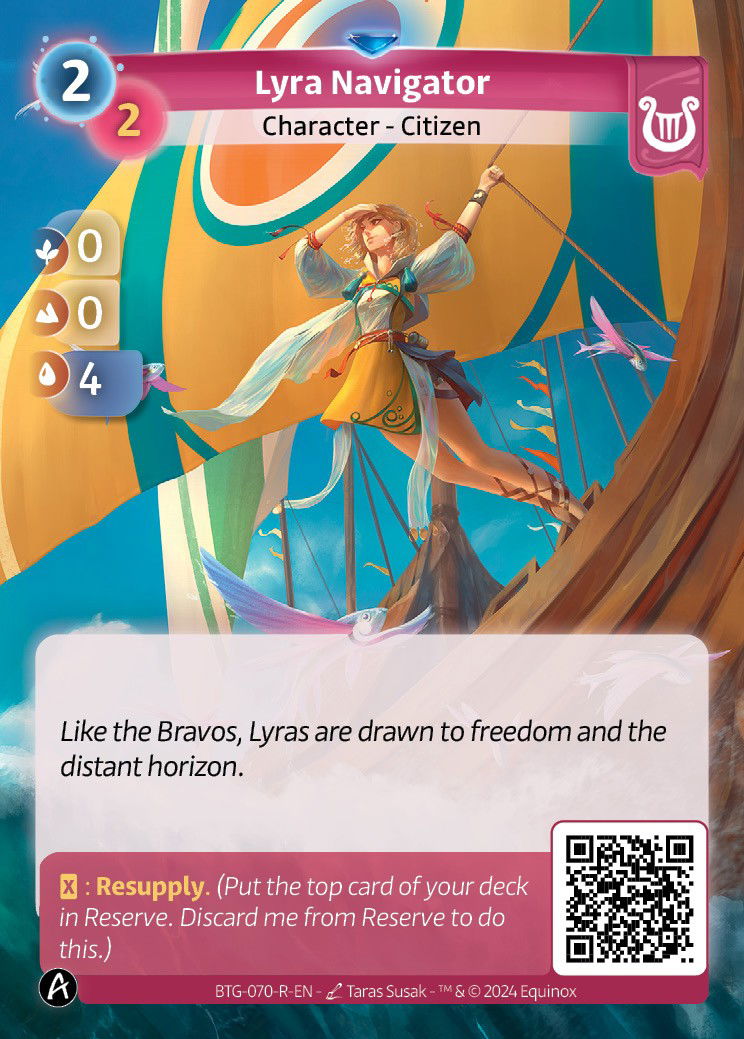 Lyra Navigator Crop image Wallpaper