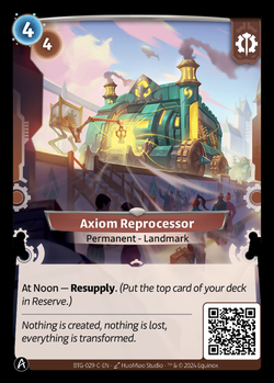 Axiom Reprocessor