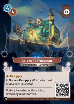 Axiom Reprocessor