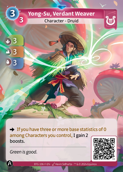 Yong-Su, Verdant Weaver F