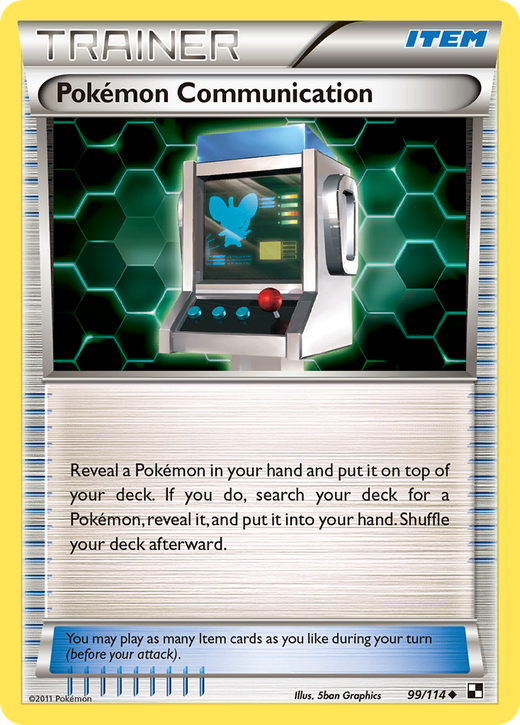 Comunicação de Pokémon BLW 99 image