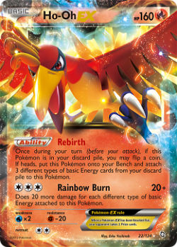 Ho-Oh-EX DRX 22