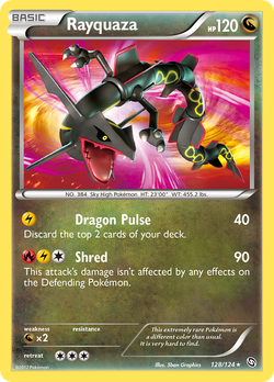 Rayquaza DRX 128 image