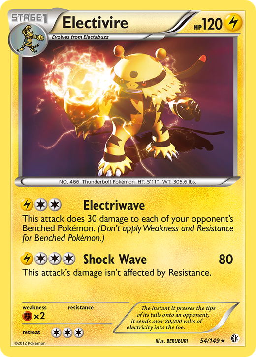 Electivire BCR 54 Full hd image