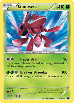 Genesect PR-BLW BW101 image