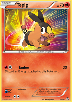 Tepig PR-BLW BW02