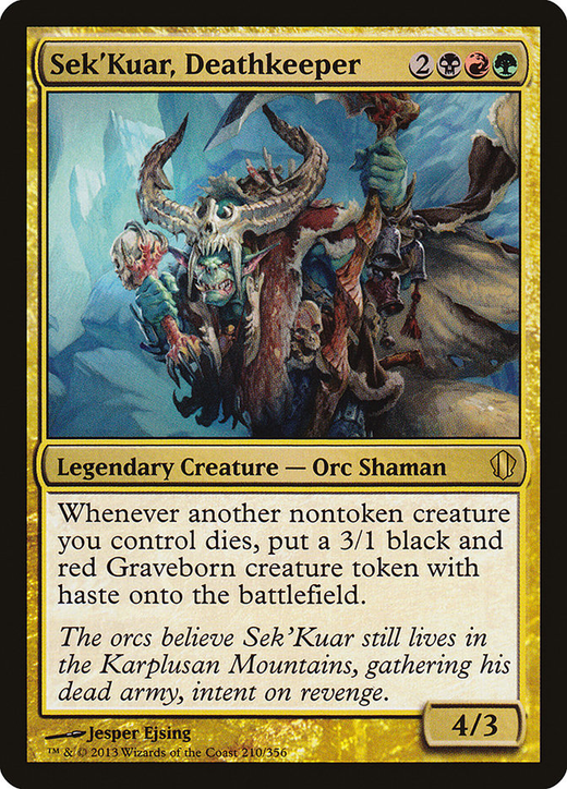 Sek'Kuar, Carcereiro da Morte image