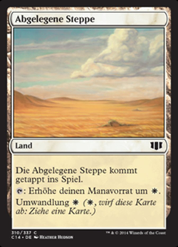 Abgelegene Steppe