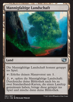 Mannigfaltige Landschaft