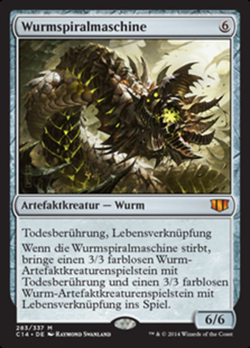 Wurmspiralmaschine