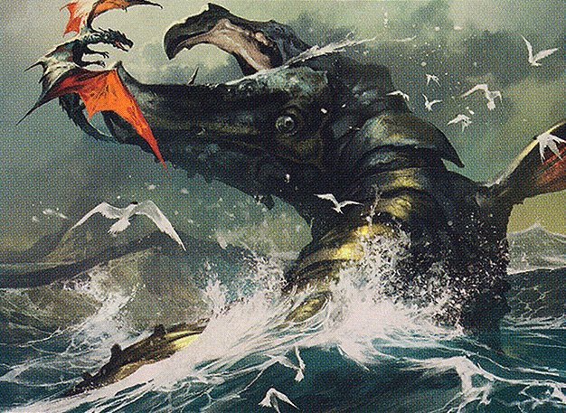 Breaching Leviathan Crop image Wallpaper