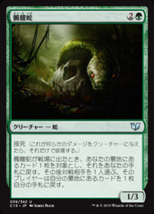 髑髏蛇 / Skullwinder | Magic: the Gathering MTG カード