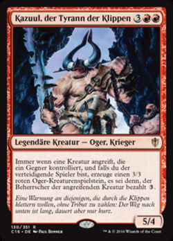 Kazuul, der Tyrann der Klippen