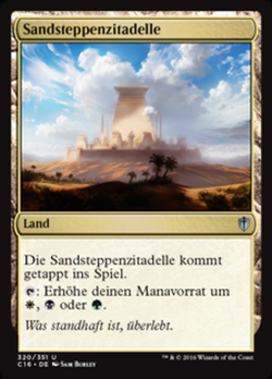 Sandsteppenzitadelle