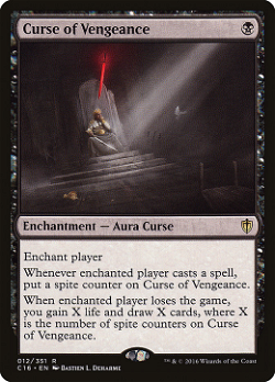 Curse of Vengeance  Magic: the Gathering MTG Cards