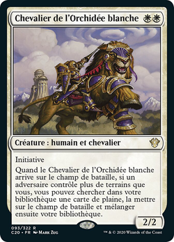 Chevalier de l'Orchidée blanche