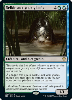 Selkie aux yeux glacés