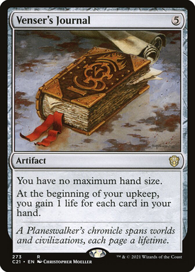 Venser's Journal image