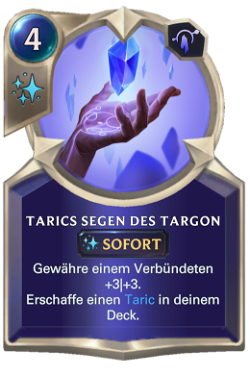 Taric's Blessing of Targon image