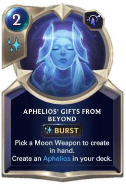 Aphelios' Gifts From Beyond
