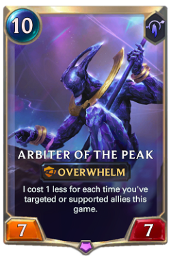 Arbiter of the Peak
