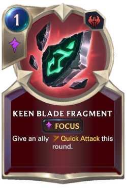 Keen Blade Fragment