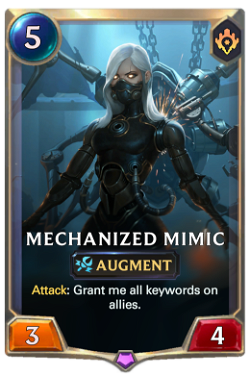 Mechanized Mimic