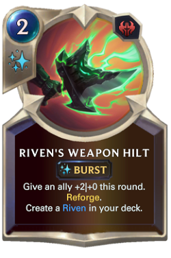 Riven's Weapon Hilt