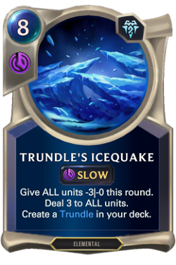 Trundle's Icequake