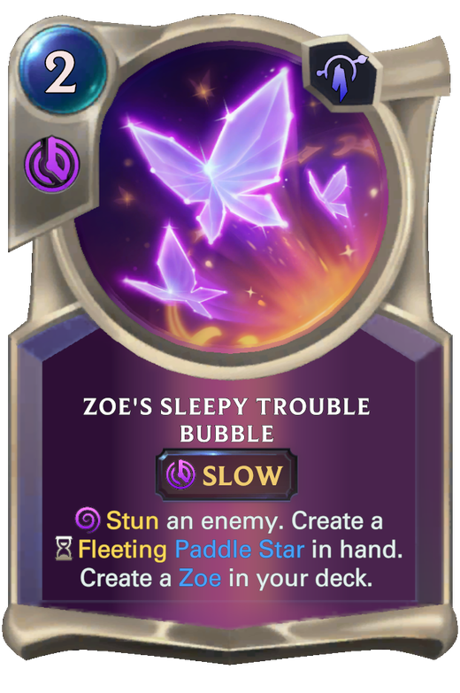 Zoe's Sleepy Trouble Bubble image