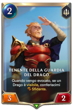 Tenente della Guardia del Drago image