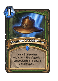 Chapeau d'explorateur