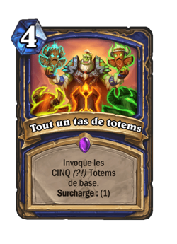 Tout un tas de Totems