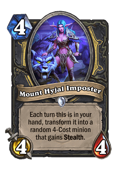 Mount Hyjal Imposter