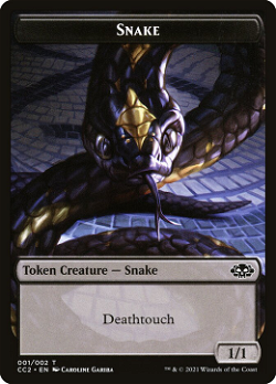 Snake Token // Zombie Token image