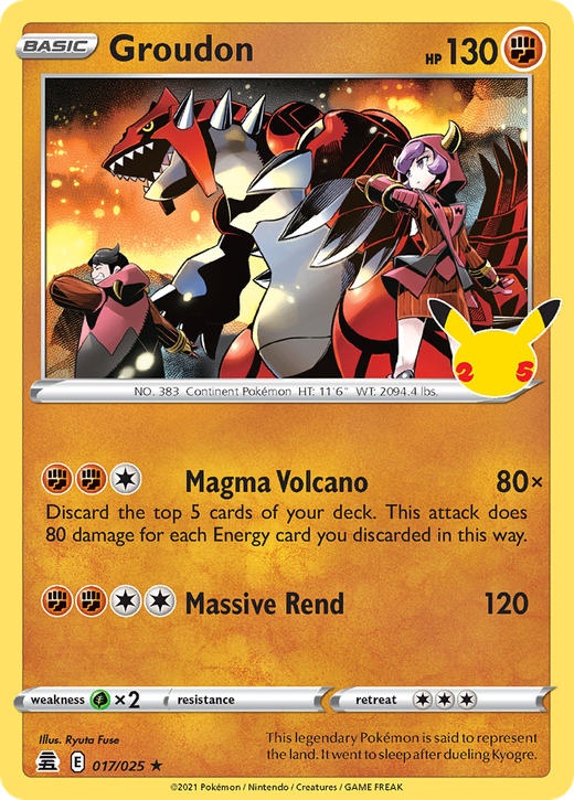 Groudon CEL 17 - Groudon CEL 17 image