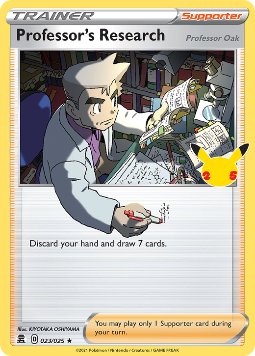 Professor's Research (Professor Oak) CEL 23 image