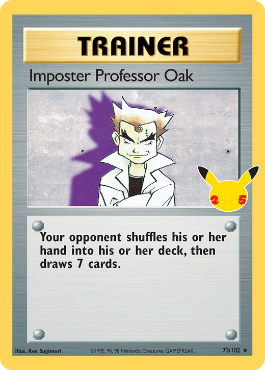 Profesor Oak impostor CEL 73 image