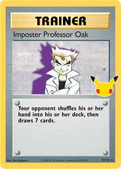 Imposter Professor Oak CEL 73