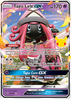 Tapu Lele-GX CEL 60 -> 타푸 레레-GX CEL 60 image