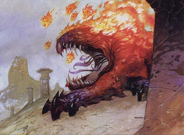 Kami of Fire's Roar Crop image Wallpaper