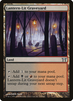 Lantern-Lit Graveyard image