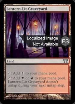 Lantern-Lit Graveyard image
